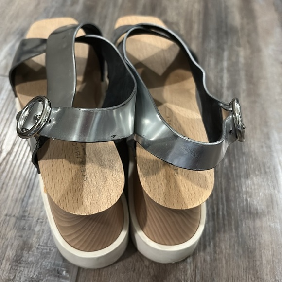 STELLA McCARTNEY PLATFORM SANDALS 39.5 - Picture 4 of 13